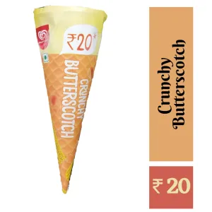 Kwality wall's Cruncy Butterscotch Cone
