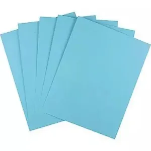 Blue chart paper