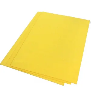 Yellow chart paper