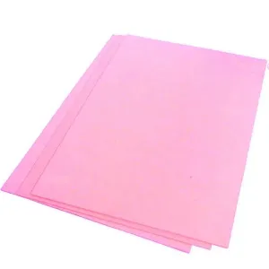 Pink chart paper