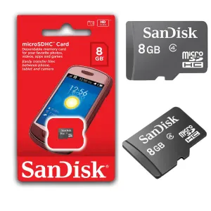 SanDisk Ultra MicroSDHC 8GB UHS-I Class 10 Memory Card