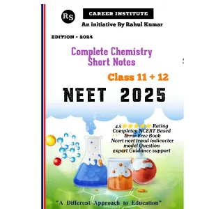 RS chemistry short notes Neet 2025