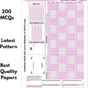 NEET OMR sheet pack of 100