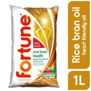 FORTUNE RICEBRAIN OIL 1 LITER POUCH