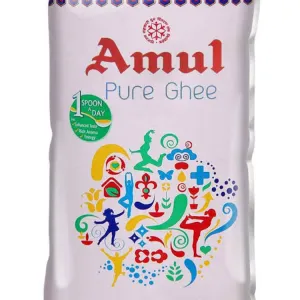 AMUL PURE GHEE 1 LITER POUCH