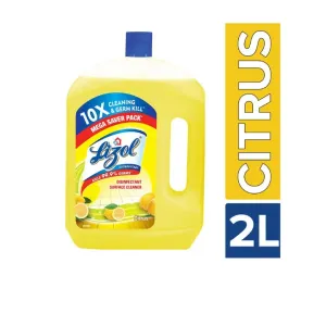 Lizol Surface & Floor Cleaner Citrus 2 ltr