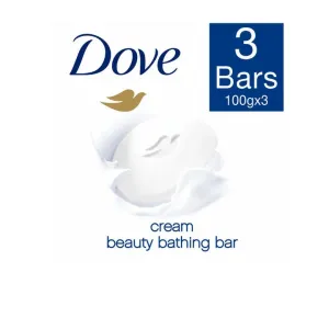 Dove Cream Beauty Bathing Bar Soap - Pack Of 3(100g)