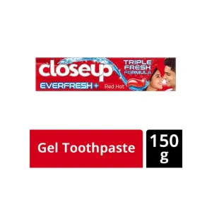 Close Up Everfresh + Anti - Germ Gel Red Hot Toothpaste 150g 