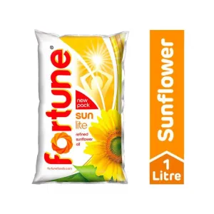 FORTUNE SUNLITE 1L SUNFLOWER OIL