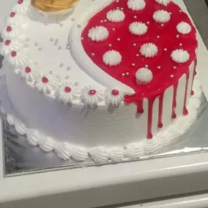 white & Red