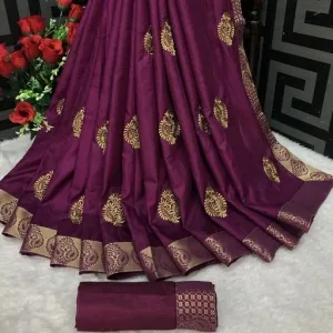 Soft silk brasso saree 