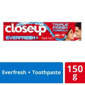 Close Up Everfresh+ Anti-Germ Gel Toothpaste - Red Hot, 150 g
