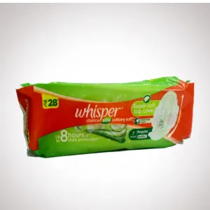 Whisper Choice Aloecottony Soft XL Pads / व्हिस्पर चॉइस एलोकॉन्टी सॉफ्ट एक्सएल पॅड