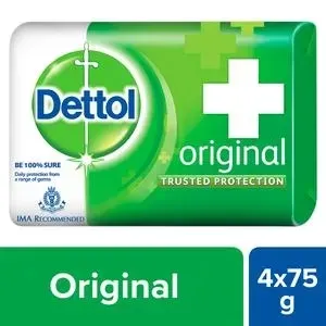 
Dettol Original Germ Protection Bathing Soap, 75 g (Pack Of 4