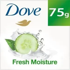 Dove Go Fresh Moisture Bathing Bar Soap, 75 g

