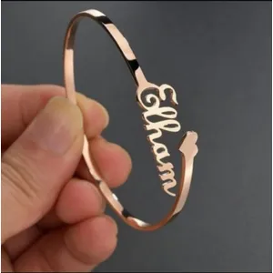 Customized name bracelet