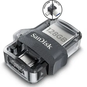 SanDisk Ultra Dual Drive micro-USB and USB 3.0 connectors