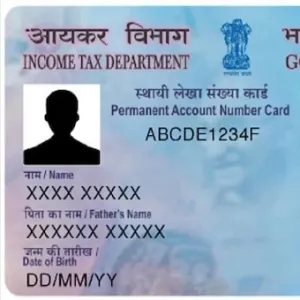 Pan card printing only 