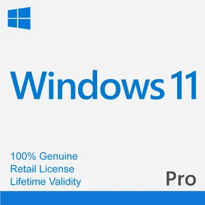 Windows 11 Pro Professional Retail License Key 32/64Bit

