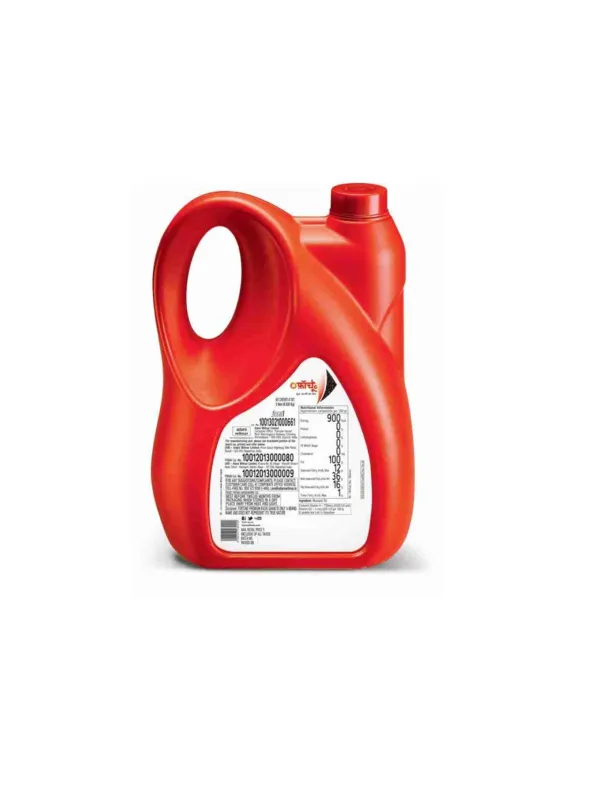 Fortune Kachi Ghani Pure Mustard Oil Bottle- 5L