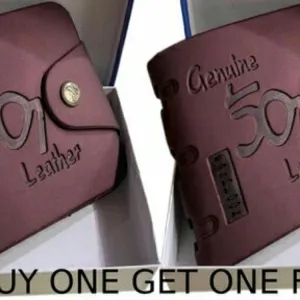 Fashlook Buy 1 Get 1 Free Brown 501 Wallet 