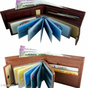 Fashlook Buy 1 Get 1 Free Brown Album & Tan Wallet 