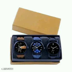 Leather Strap Analog Men Watch Style 2