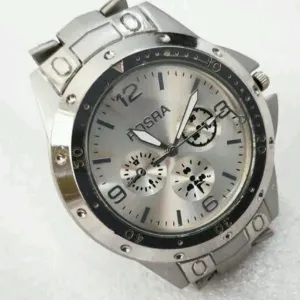 Stylish Men Watch (Silver )