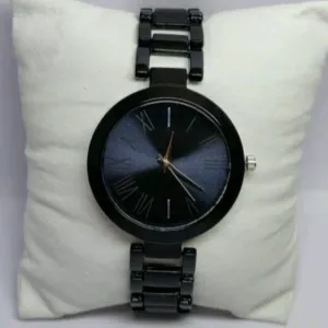 KU Women Black Roman Dial Analog Girls And Women Watch