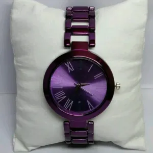 KU Women Dark Purple Roman Dial Analog Girls And Women Watch