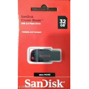 32 GB SanDisk Cruzer Blade Pendrive
