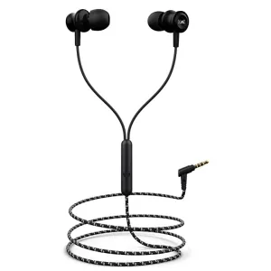 BoAt Bassheads 152 in Ear Wired Earphones with Mic(Active Black)