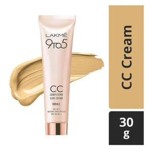 Lakme 9 to 5 Complexion Care Face Cream, Bronze, 30g
