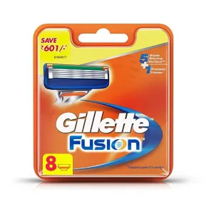 Gillette Fusion Manual Shaving Razor Blades - 8s Pack (Cartridge)