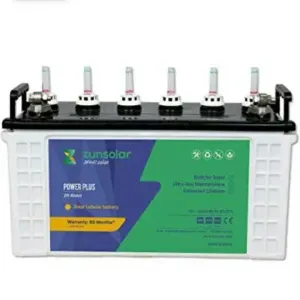 ZunSolar 40Ah 12 Volt Power Plus Series Solar Battery

