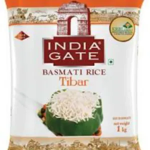 India gate Tiber  Basmati Rice 1 kg