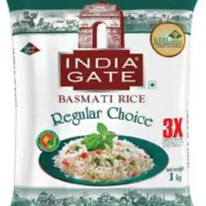 India gate Regular choice Basmati rice 1 kg