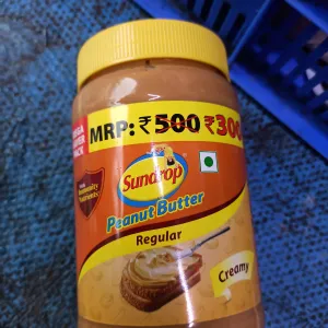 Sundrop peanut butter 124g