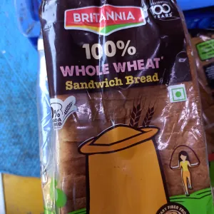 BITANNIA WHOLE WHEAT BREAD 450g