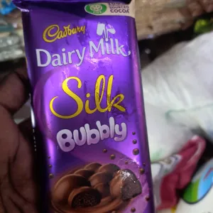 DAIRY MILK SILK BUBBLY 120g