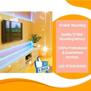 TV Wall Mounting & TV Installation 30" to 42"