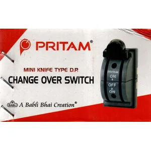 Pritam Mini Knife Type D.P Change Over Switch