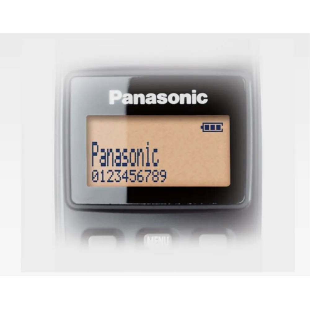 Panasonic Single Line 2.4 KX-TG3611SX Digital Cordless Phone (White)