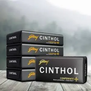 Cinthol Health 4 Soap(Black)4x100g