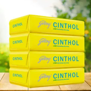 Cinthol Lime Soap(125gx4)