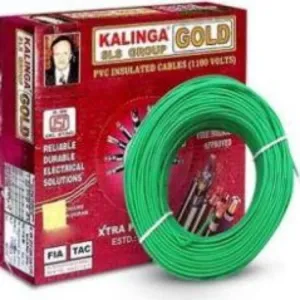 Kalinga Gold 0.75 Sq. mm FR PVC Housing Wire Green 90 m
