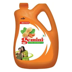 GEMINI PEANUTS OIL 5 LITER CAN BUY 1 GET 1 FREE