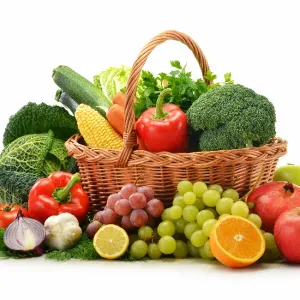 Fruits and vegetables