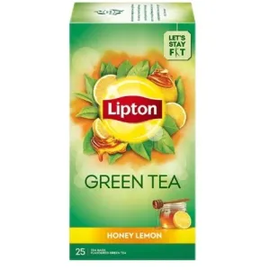 Liptan Green tea, lemon and honey, 25 Bag 