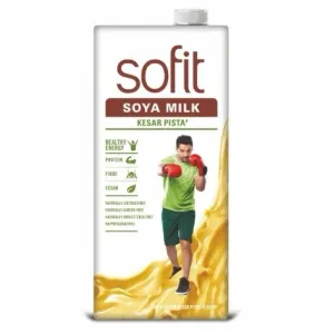 Sofit Soya Milk Kesar pista, 1 L